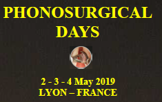 ANNULE – Phonosurgical Days : 2 au 4 mai 2019 – Lyon (FRANCE)